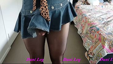 Dany In Nylon Cums On Mirror thumbnail