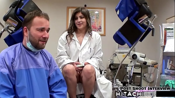 Become doctor tampa to give human guinea pig mandatory hitachi orgasms sophia valentina 