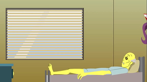 Maxi working at the hospital 