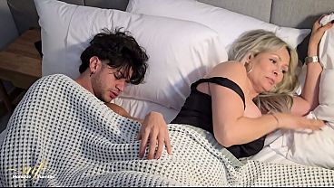My friend'_s husband puts his big cock in me and we end up having a threesome - Monique Fuentes, Andrea Castro and Zack Whiter