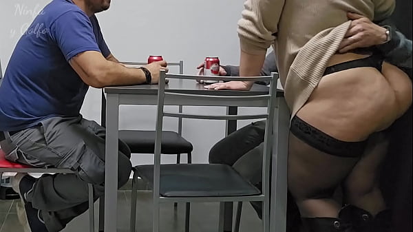 The Neighbor Comes To And Ends Up Fucking In Front Of My Husband - Video thumbnail