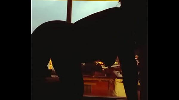 ZapaTits city lights behind my tits and ass 