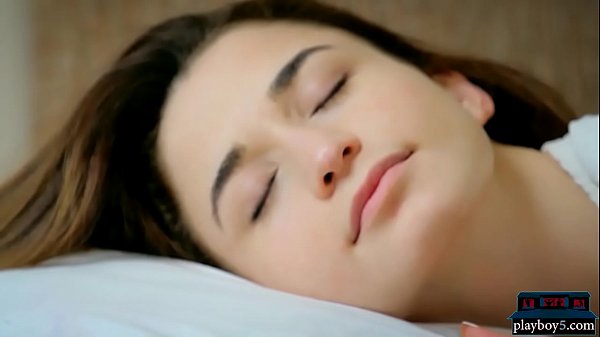 Petite teen hottie gets naked after she just got out of bed 