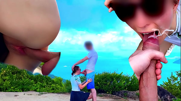 Reaching The Summit - Caught During Risky Outdoor Fuck ( Clip) thumbnail