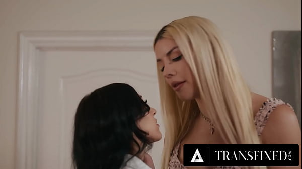 Trans Cums On Her Colleague's Face In Her Boss Office 