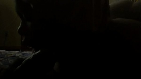 Amateur ebony freak getting nasty with her. Sloppy head