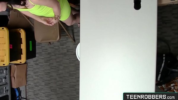 Pervert Worker Takes_Photos of Young Lady Thief - Teenrobbers.com