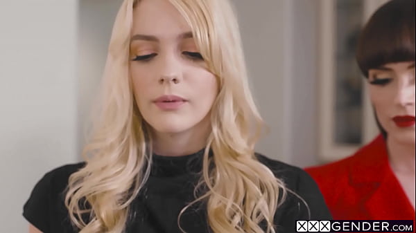 Perverted shemale Natalie Mars used hot blonde Kenna James and fucked her pussy after she enjoyed blowjob and she enjoyed babes body 