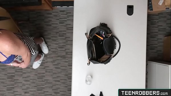 Curvy Blonde Teen_Thief Misbehaves with Perv_Police - Teenrobbers.com
