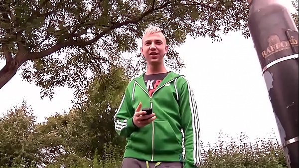 Play MP4 - Skinny twink bitch Adam Watson has anal threesome in the car