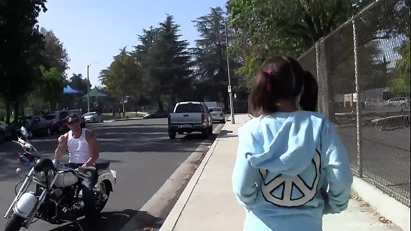 Precious_tiny teen wantedto ridemy hog