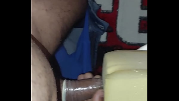 Play MP4 - I fuck the mattress with a condom and ejaculate sperm