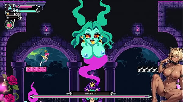 フリップ ウィッチの実況プレイ パート3_墓所の最奥で大暴れや