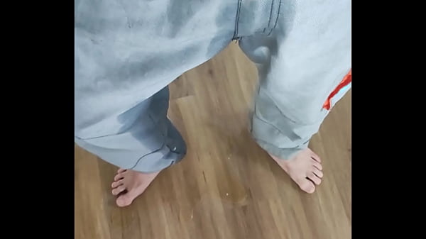 Peeing in living room
