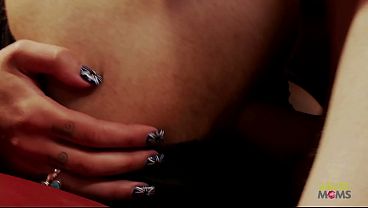 Each time the milf licks his shaft she gets wetter he pushes her onto the bed and easily glides his schlong deep inside it does not take much time for him to switch to anal after seeing her big ass 