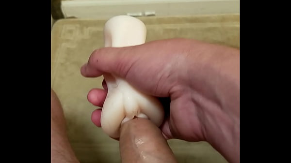 Jackingoff with a Onahole