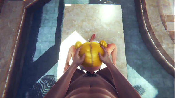 Hentai l bath l big boobs