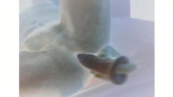 Play MP4 - otro video con efecto de rayos x&comma; jugando con un dildo