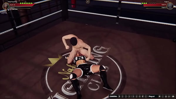 Polly Plaything VS Raijuro (Naked Fighter 3D)