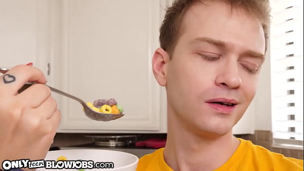 Keira Croft Likes Cock With Her Morning Cereal 