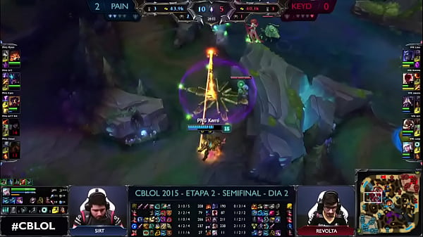 Semifinais cblol keyd x pain jogo 3 