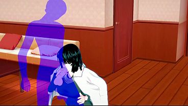 One Punch-man Hentai - Fubuki Sucking A Dick thumbnail