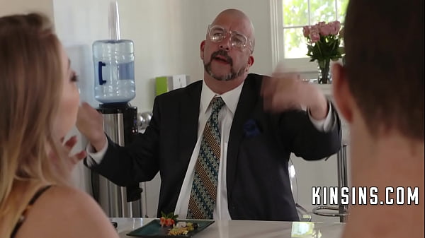 Straightening out her step son on husbands request