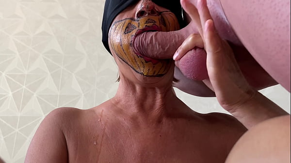 Mature_pumpkin_cum on face