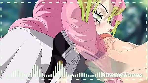 Mitsuri Kanroji la pilar_de el amor es FOLLADA Y_chupa mipolla hasta SU_GARGANTApara una INGESTIÓN DE_SEMEN Kimetsu noyaiba Demon Slayer