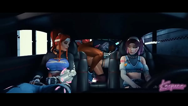 Party in the car from Dva Brigitte sombra tracer