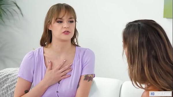 First Meet With New Girlfriend - Aila Donovan,Rebecca Vanguard