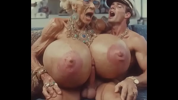 Jay7 granny boob cruise 01 ai video a rich old hag with enormous fake hooters titty fuck the captain's cock wildly