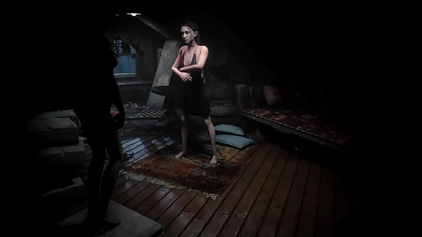 Girl tries to resist allure of magic dildo fucking her pussy 