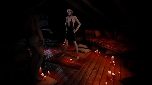 Girl tries to resist allure of magic dildo fucking her pussy