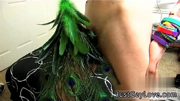 Teen boys gay sex with shorts He runs the feathers all over his body, 
