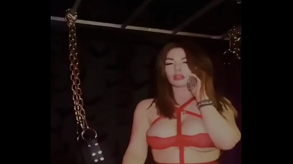Caged and humiliated with mistress kaylaenter mistress kayla's dungeon where you're trapped and helpless watch as she i 