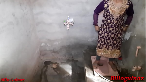 Stepdad fucked his stepdaughter in washroom