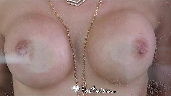 PureMature - Shawna Lenee turns shower session into sexy fuck 