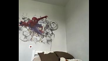 Big dildo fucking and squirt 