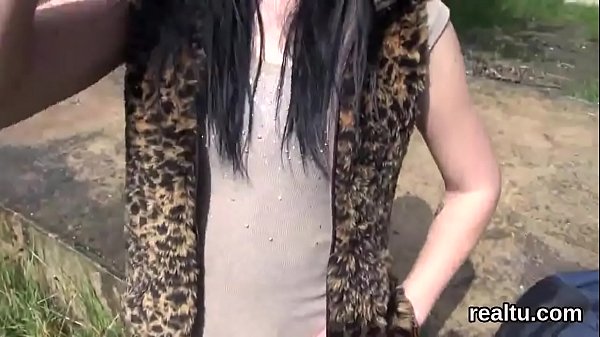 Adorable czechnympho was seduced inthe mall and pounded in pov