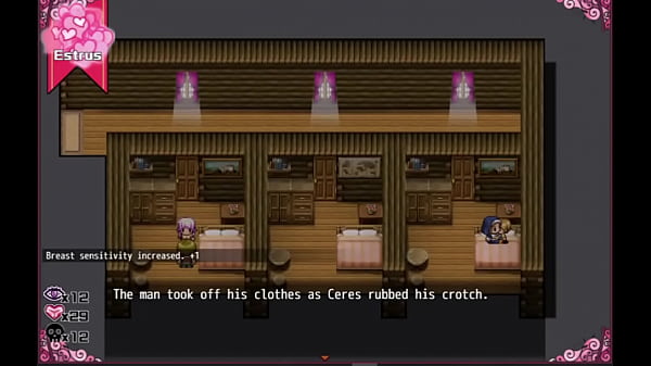 Play MP4 - Bruxinha se torna uma ninformaniaca e libera para todos da cidade - Ceres and the Contract Guild - Jogo Hentai - Parte 9