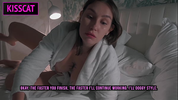 Play MP4 - S2E5&colon; Step mom helps to cum step son in share bed while working till get pussy creampie and facial