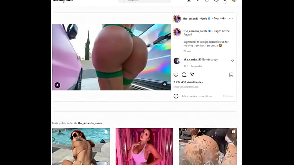 BIG ASS ANDANDO PELA RUA 