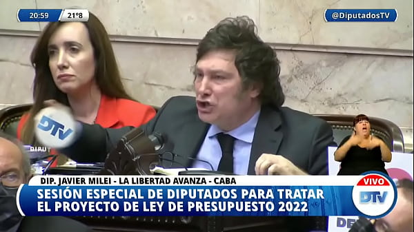 Milei penetra o&iacute;dos con sus locas palabrillas 