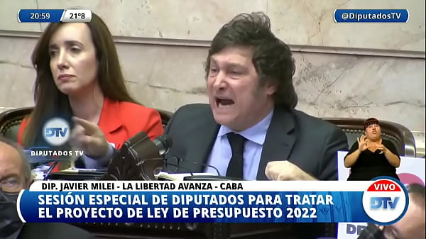 Milei penetra o&iacute;dos con sus locas palabrillas 