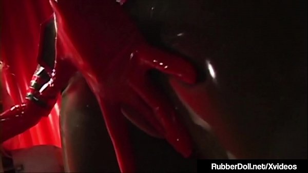 Play MP4 - Military Latex RubberDoll Drills Blonde Captive&excl;