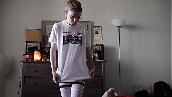 Play MP4 - Seductive Step Sister Fucks Step Brother in Thigh-High Socks Preview - Dahlia Red &sol; Emma Johnson