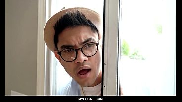 Online Profile Pulls His Latina Neighbor Inside For Fun thumbnail