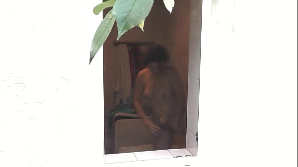 Naked in public outside neighbour guy is watching how my sexy wife take shower outdoor milf mature in bathroom public nudity handjob outdoors natural tits pussy wet pussy ass big ass solo 