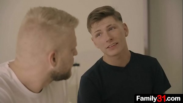 Family Taboo Gay - Stepdad and Stepson - 's Home 
